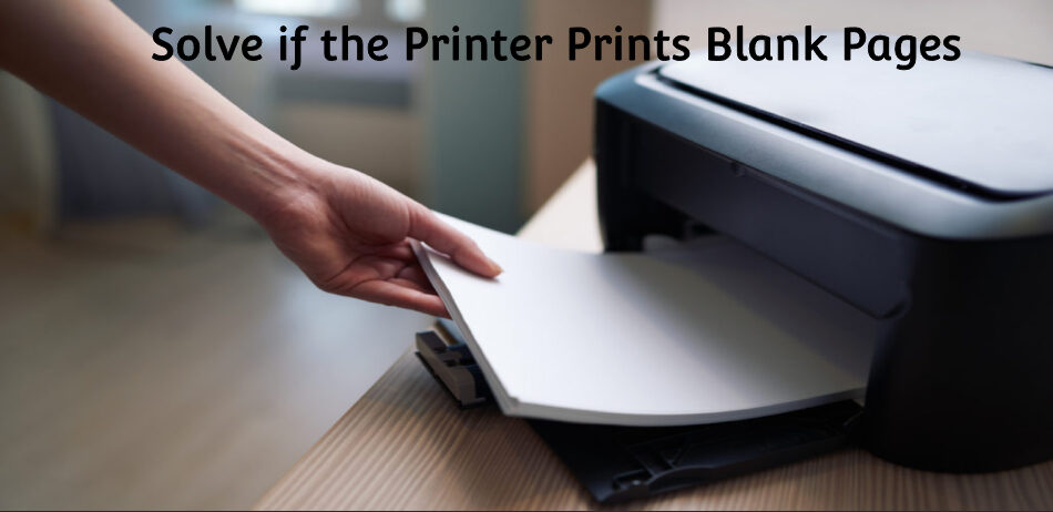 printer prints blank pages