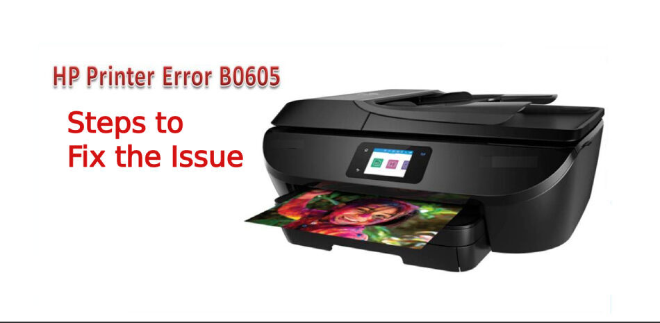 HP printer error B0605