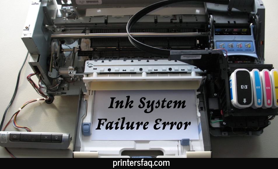 ink system failure error