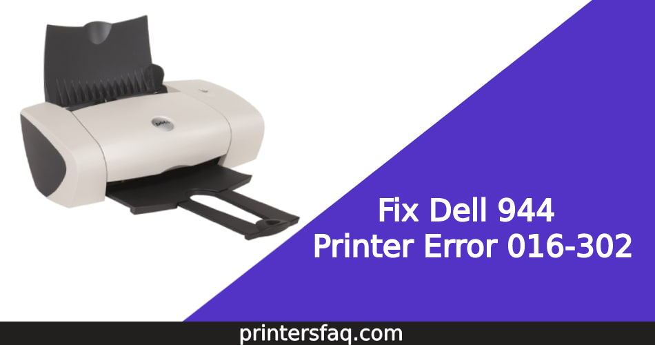 dell printer Error code 016-302