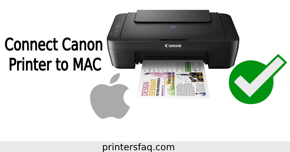 Connect Canon Printer to MAC