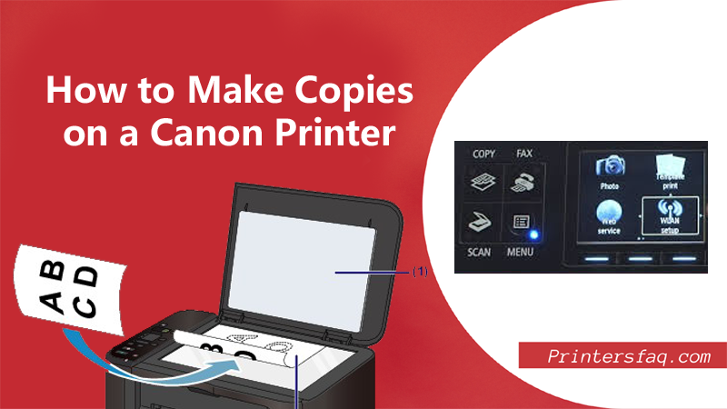 Make Copies on a Canon Printer